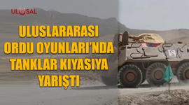 Uluslararası Ordu Oyunları'nda tanklar kıyasıya yarıştı